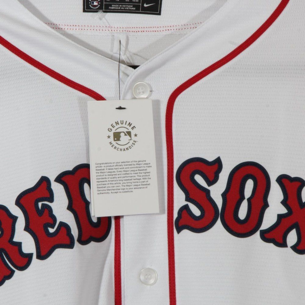 Nike Boston Red Sox Home Youth Replica Xander Bogaerts Jersey NWT Size XL - Picture 5 of 6